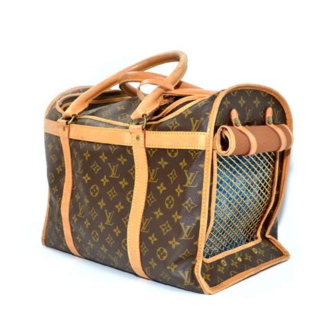 vintage louis vuitton pet carrier